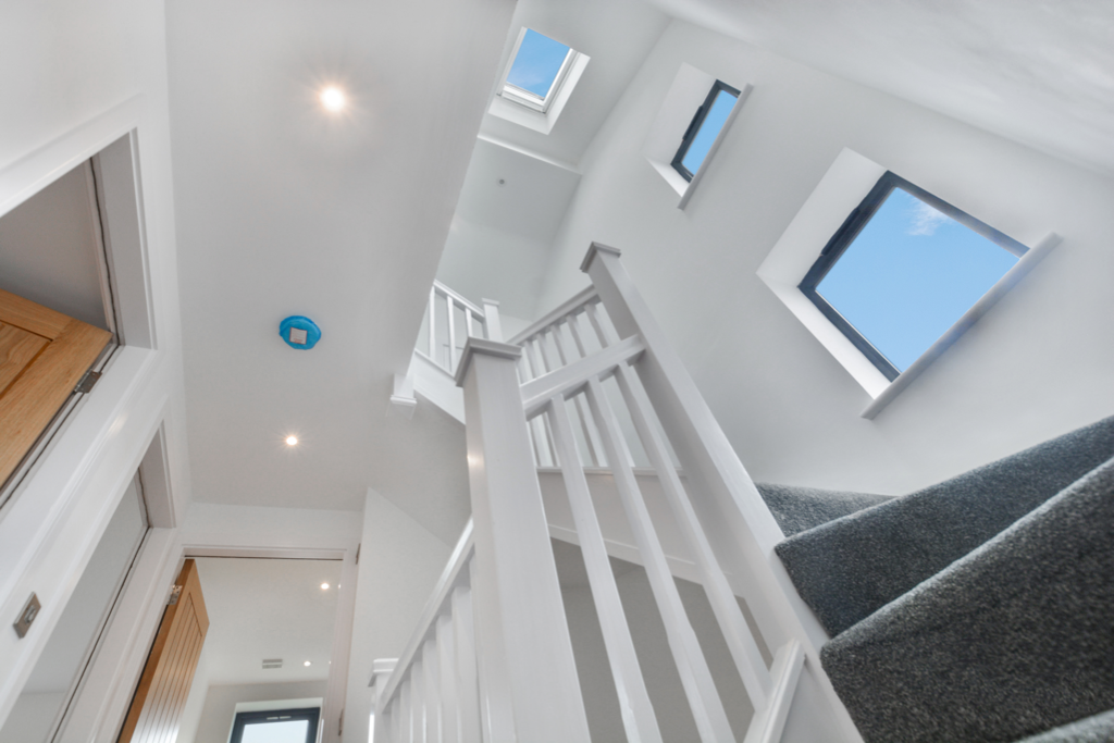 Staircase and landing at Outwood Road