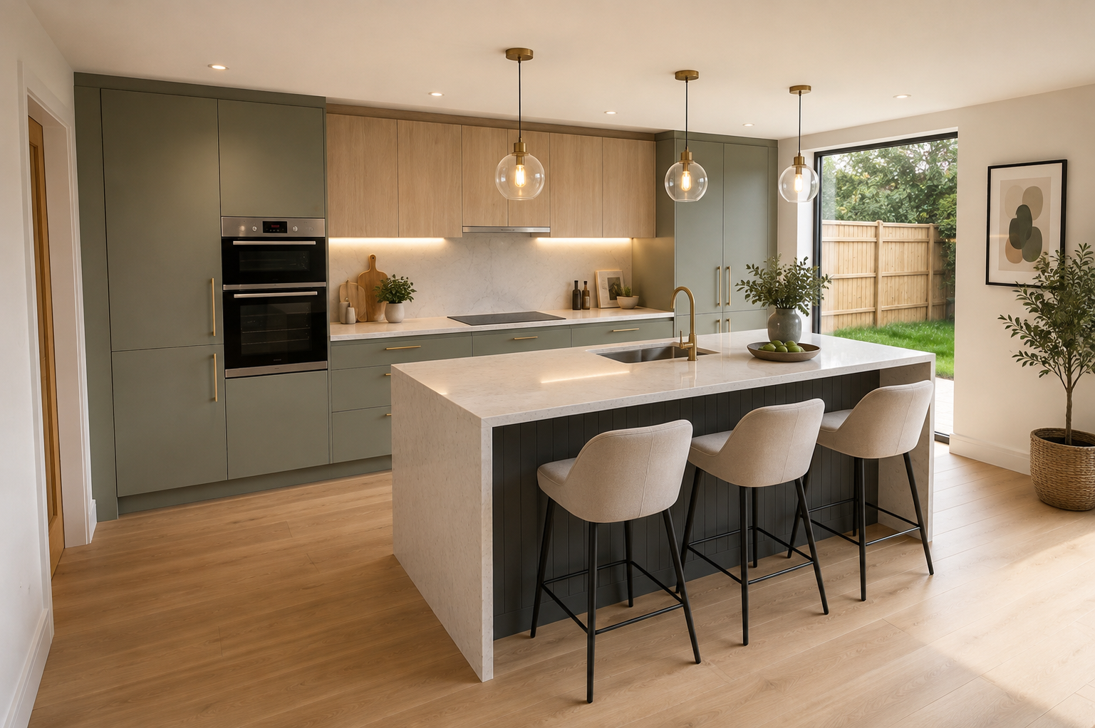 Kitchen interior at Outwood Drive